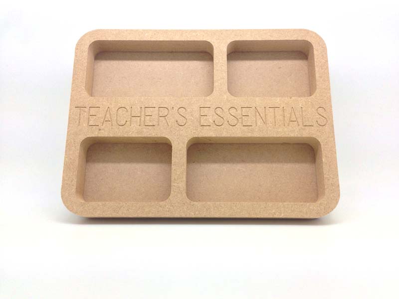 Teachers Essentials Tray 20cm MDF