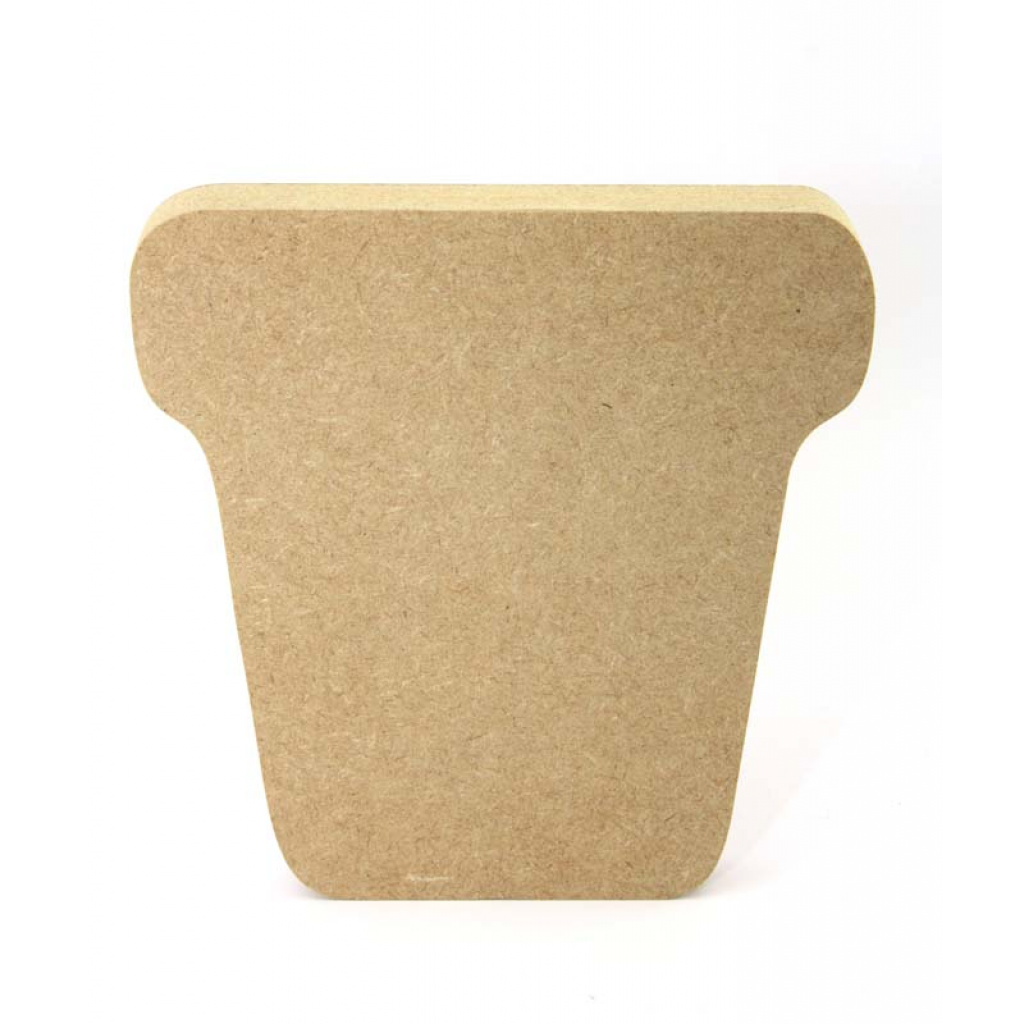 Freestanding MDF Plant Pot
