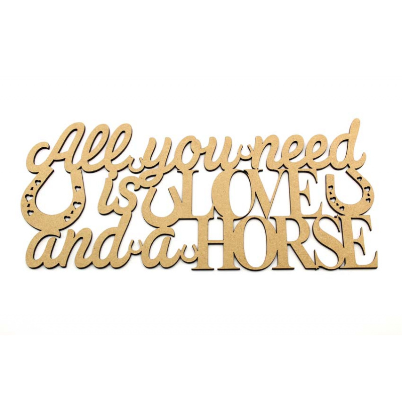 All You Need is Love and a Horse