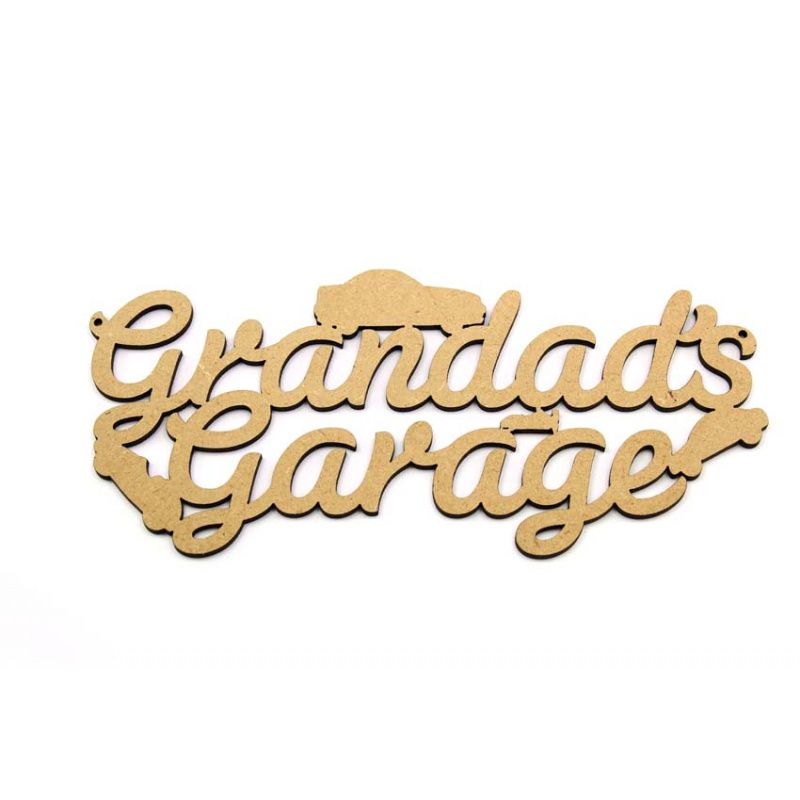 Grandads Garage Plaque