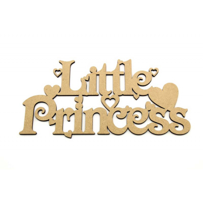 Little Princess MDF Sign