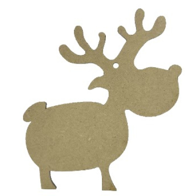 Reindeer Hanging Decoration Tag Pack of 20