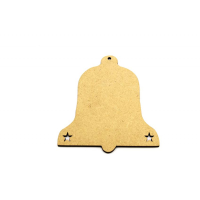 MDF Bell Hanging Decoration/Tag
