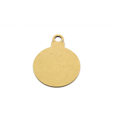 MDF Bauble Christmas Bauble Blank