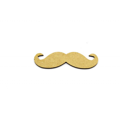 Moustache MDF Craft Shape