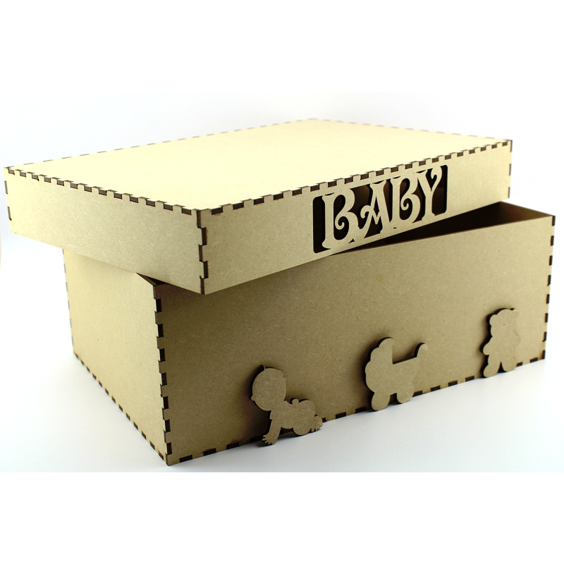 New Baby Box - MDF Gift/Storage Box