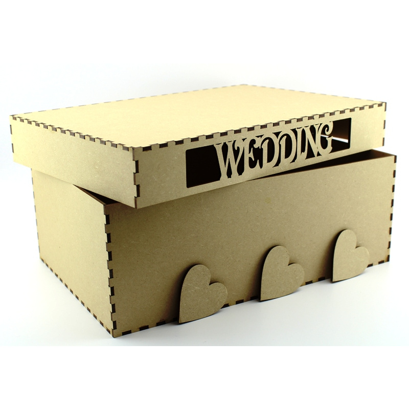 Wedding Keepsake Box - MDF