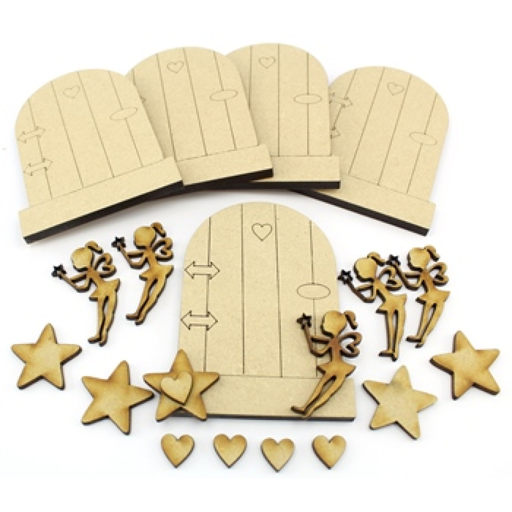 MDF Fairy Doors 6mm