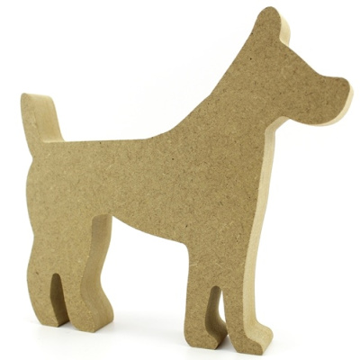 Standing Dog 18mm MDF Freestanding