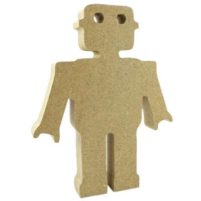 18mm MDF Freestanding Robot Shape