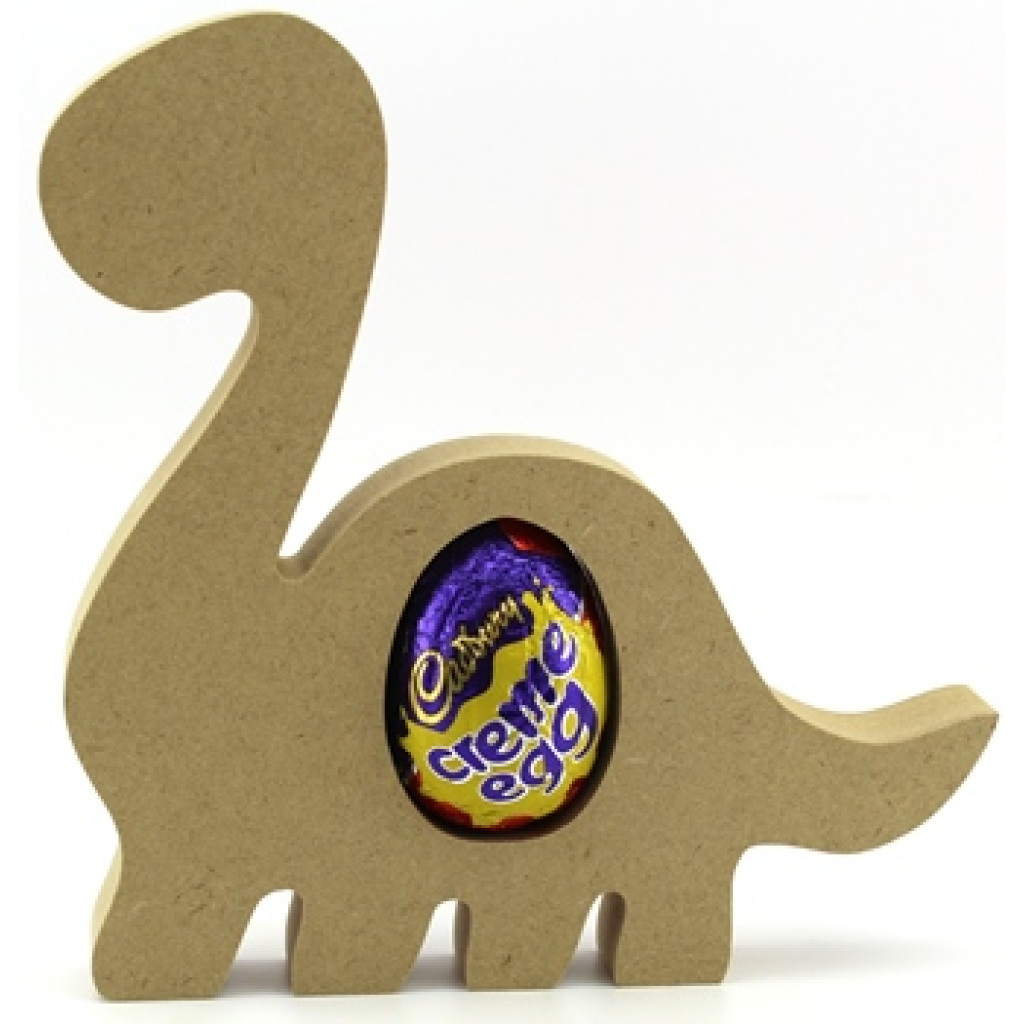 Creme Egg Holder Dinosaur Freestanding MDF