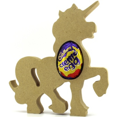 Creme Egg Holder - Unicorn Freestanding MDF