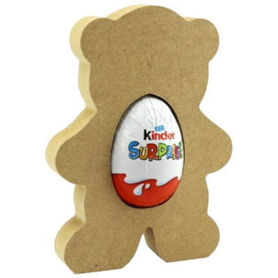 Kinder Egg Holder - Teddy Freestanding MDF