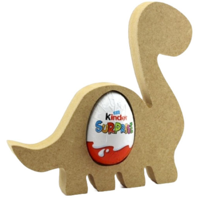 Kinder Egg Holder Dinosaur Freestanding MDF
