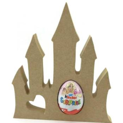 Kinder Egg Holder - Princess Castle Freestanding MDF