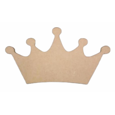 6mm MDF Crowns - Pack of 60