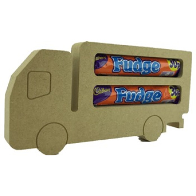 Truck Small Chocolate Bar Holder - Freestanding MDF