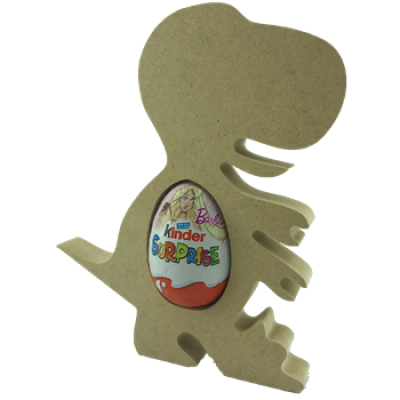 Kinder Egg Holder - Rex Dinosaur Freestanding MDF