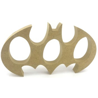 Kinder Egg Holder Batman Style Freestanding MDF 3 Egg