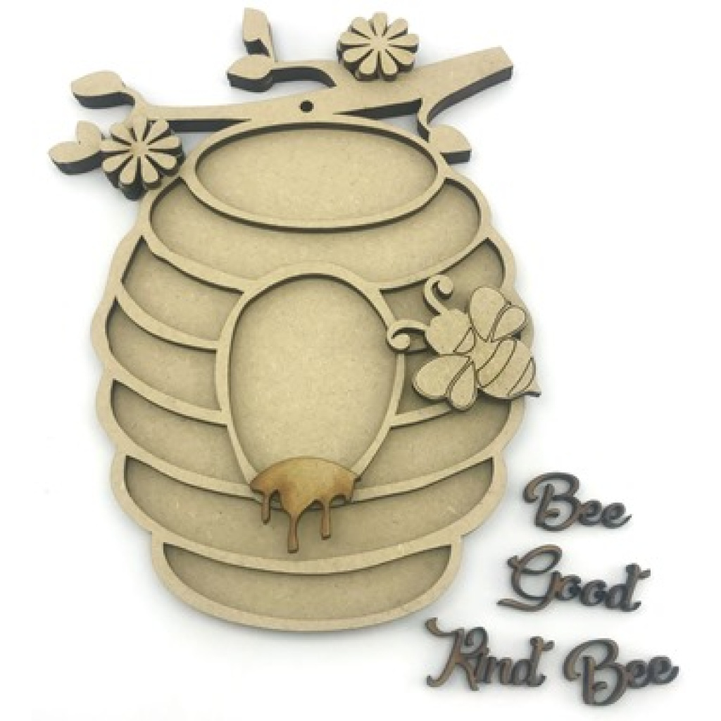 Beehive Mdf Craft Kit 40cm