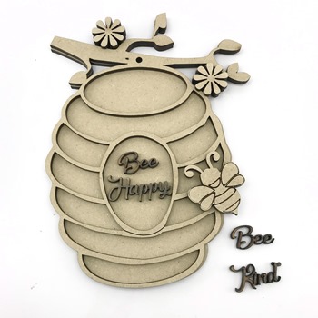 Beehive Mdf Craft Kit