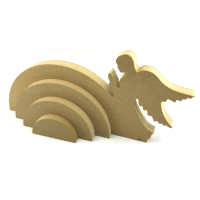 Angel Stacking Rainbow MDF 18mm 4 Piece