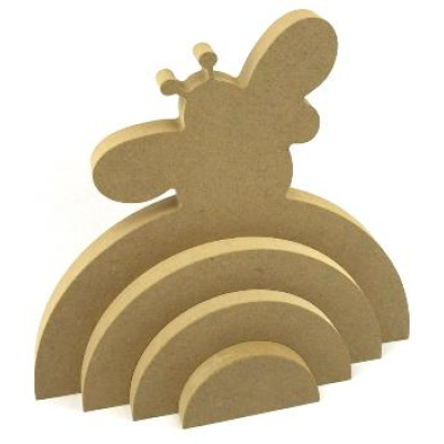 Bee Stacking Rainbow MDF 18mm