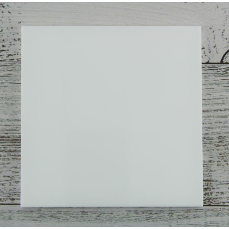 3mm White Acrylic Square