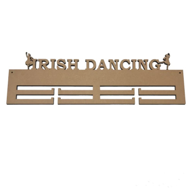 6mm MDF Medal Holder Irish Dancing Theme