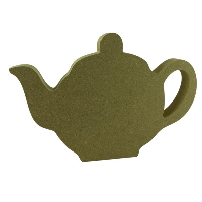 18mm MDF Freestanding Teapot Craft Shape